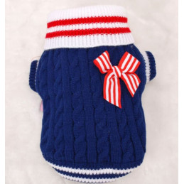 Pull tricot pour petit chien