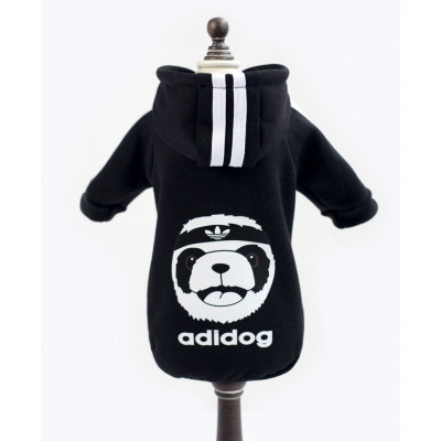 Sweat Adidog noir pour chien