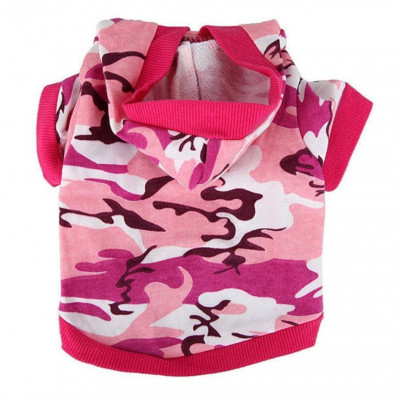 Sweat motif camouflage pour chien