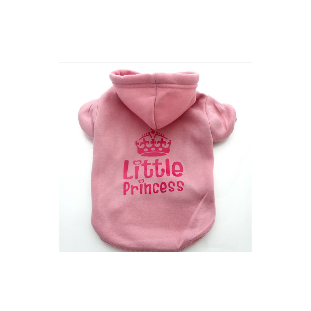 Sweat rose little princess pour chienne