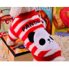 Pull panda polaire rouge pour chien