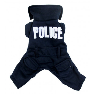 uniforme police pour petit chien
