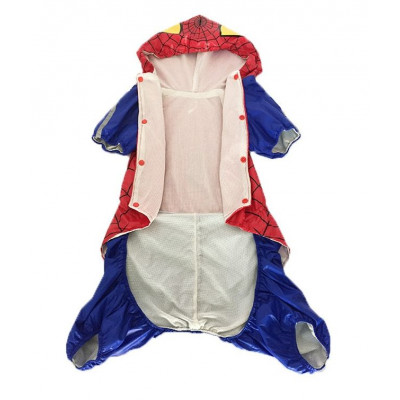 Imper spiderman pour petit chien