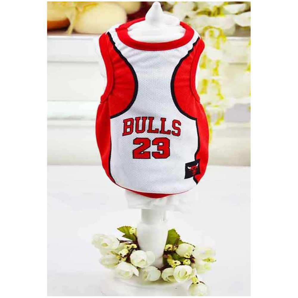 Maillot de basket Chicago Bulls pour chien