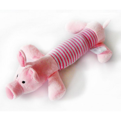 cochon en peluche pour chien