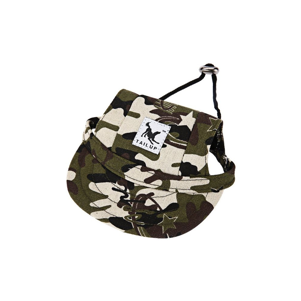 Casquette type camouflage pour chien