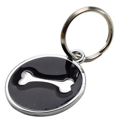 Bijou pendentif avec logo os pour chien