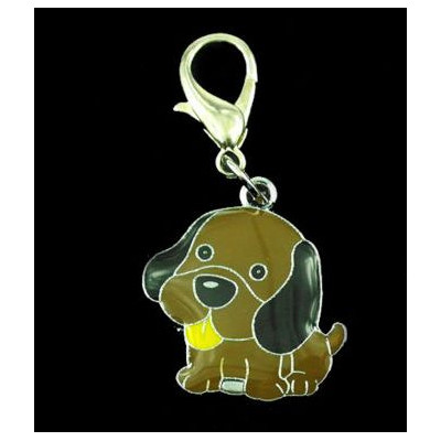 Bijou pendentif en forme de chien