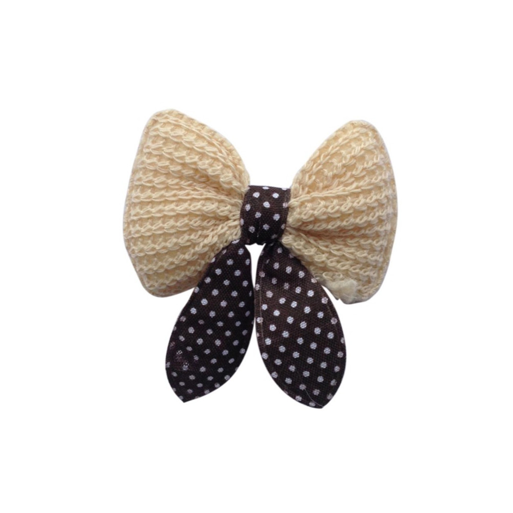 barrette à pois pour shih tzu