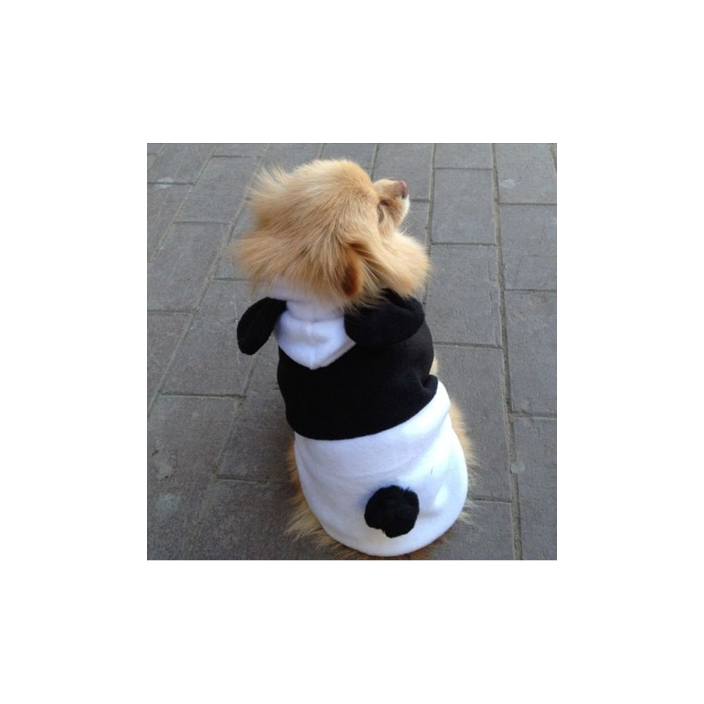 Déguisement de panda pour chien