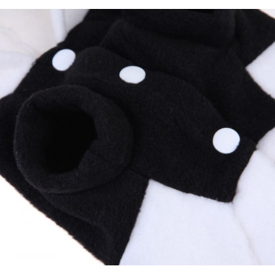 Habit de panda pour chien