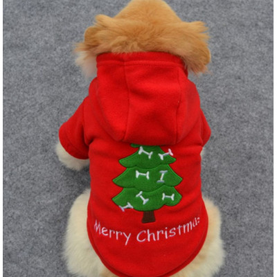 Pull sapin de noël pour chien