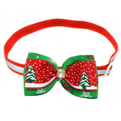 Noeud papillon noel pour chien