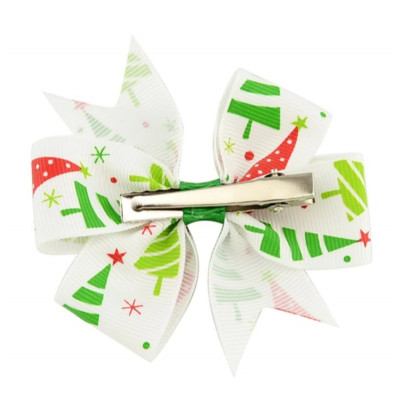 barrette motif sapin noel pour chien