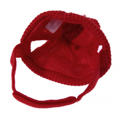 Bonnet tricot pour chien petite taille