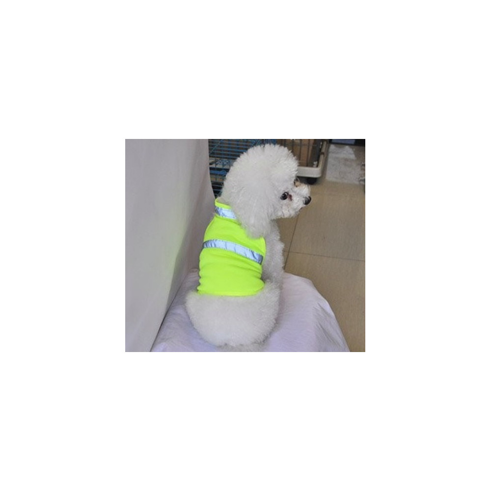 gilet jaune fluo pour petit chien