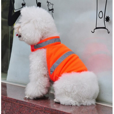 Gilet de sécurité pour chien - fluo et réfléchissant - Vêt'chien