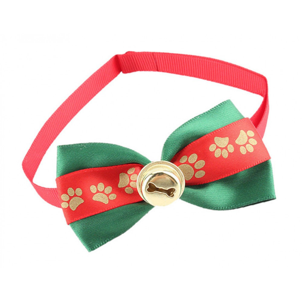 Noeud papillon pour noël pour chien