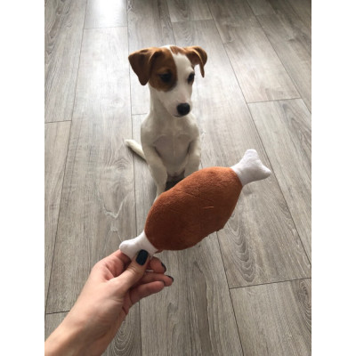 cuisse poulet bruiteur pour chien