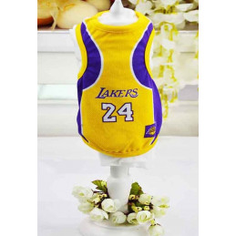 maillot sport basket pour chien