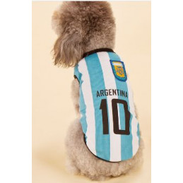 maillot football argentine pour chien