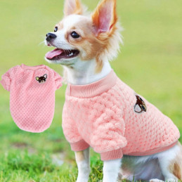 pull en polaire pour petit chien