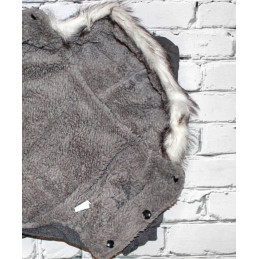 manteau intérieur fourré pour chien