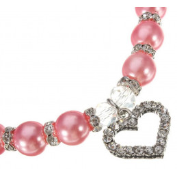 bijou en perles pour chienne