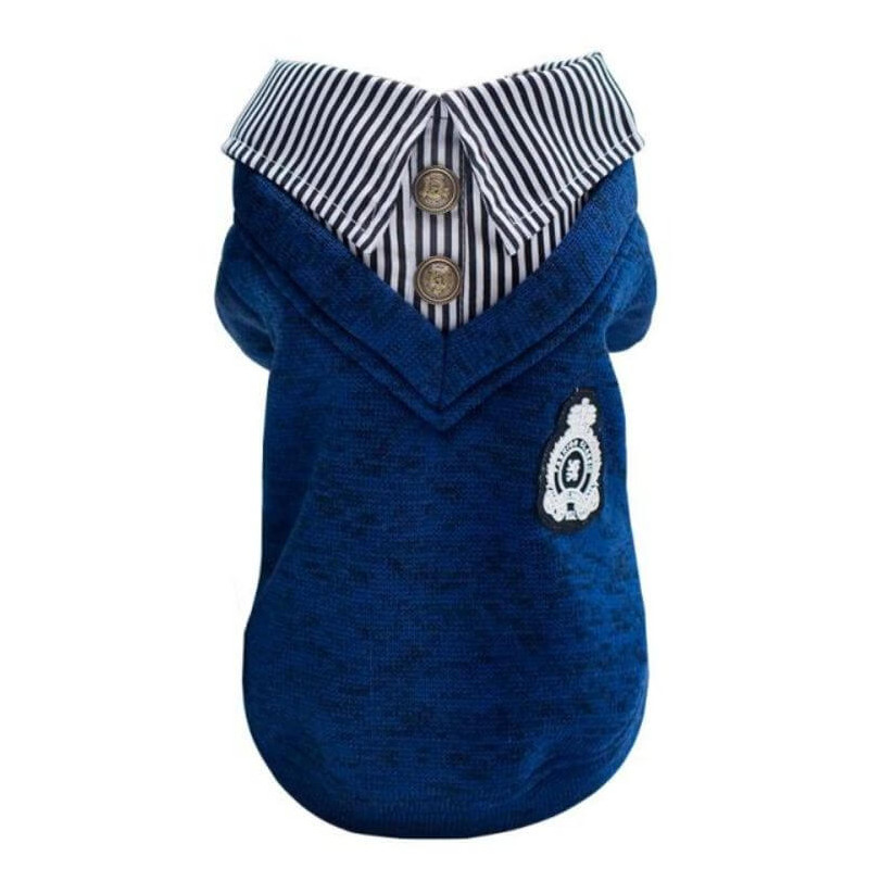 Pull chemise pour chien