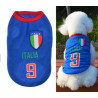 Maillot de foot pour petit chien